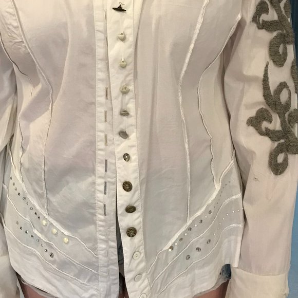 Button up long-sleeved shirt (bohemian style) - Picture 5 of 8